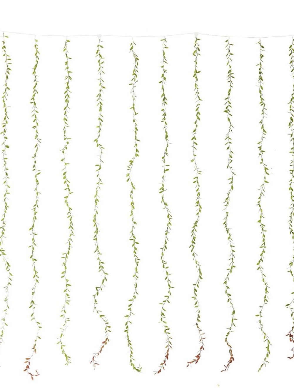 Pottery Barn waterfall Hanging Vine Garland Curtain Lights